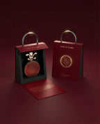 Valeria Bless, Owner of Niche Perfume Brand VALERIA BLESS with "Code of Desire" Perfume in a Box