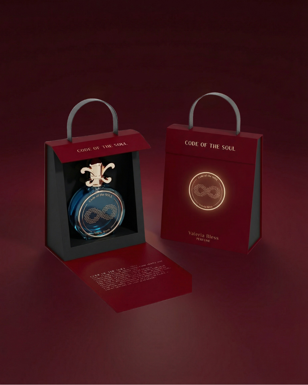Niche Perfume Brand VALERIA BLESS "Code of the Soul" Perfume in a Box